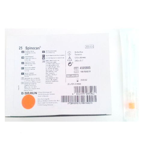 AGUJA SPINOCAN 25G X 3 1/2″ (PZA) – Insumos Médicos Querétaro